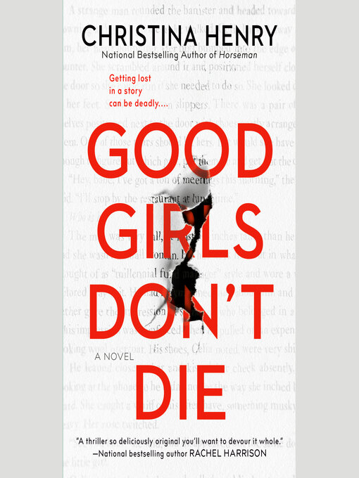 Title details for Good Girls Don't Die by Christina Henry - Available